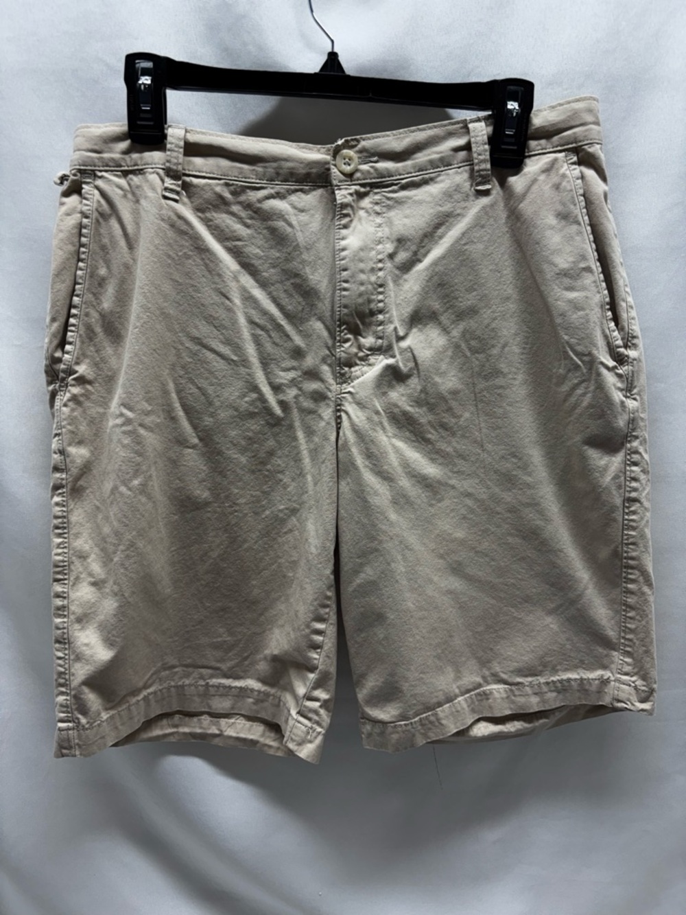 Columbia PFG Mens Size 32 Khaki Fishing Shorts 100% Cotton W Pockets